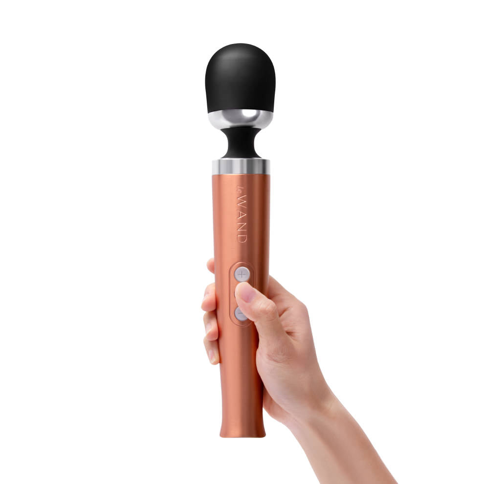 Le Wand Diecast Petite Rechargeable Massager Rose Gold