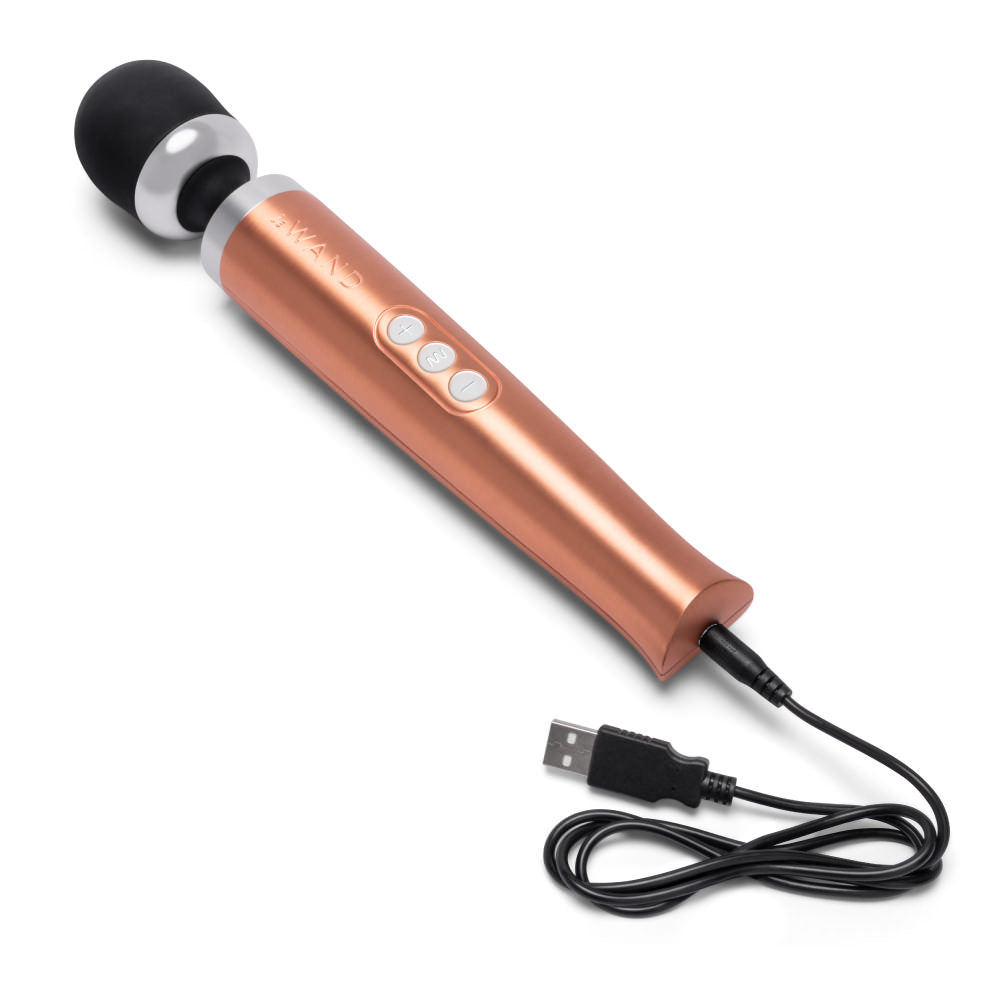 Le Wand Diecast Petite Rechargeable Massager Rose Gold