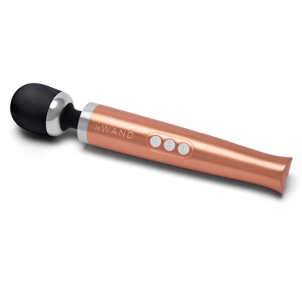 Le Wand Diecast Petite Rechargeable Massager Rose Gold