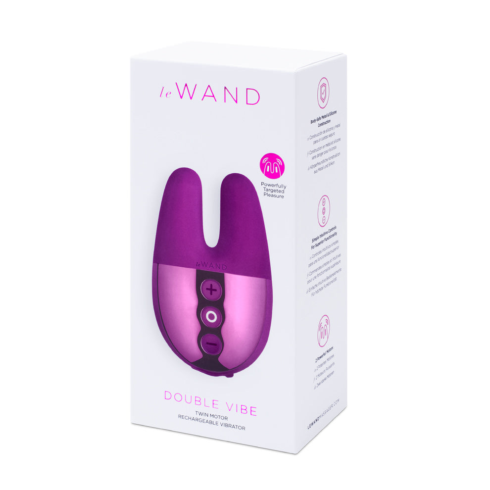 Le Wand Double Vibe - Dark Cherry