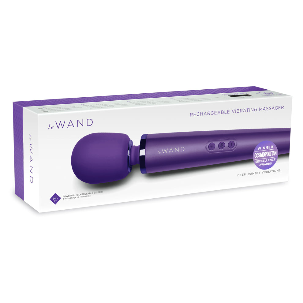 Le Wand Rechargeable Vibrating Massager - Purple
