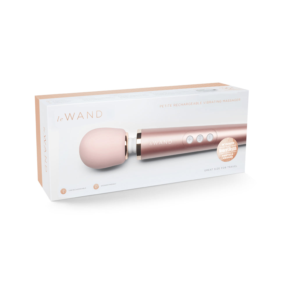Le Wand Petite Rechargeable Massager - Rose Gold