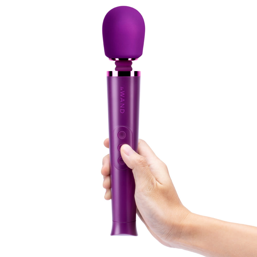 Le Wand Petite Rechargeable Massager  - Dark Cherry