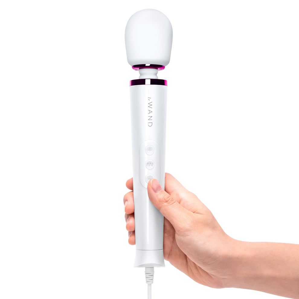 Le Wand Powerful Petite Plug-In Massager - White