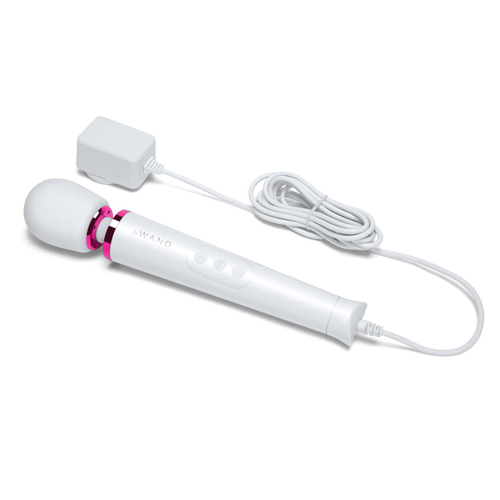 Le Wand Powerful Petite Plug-In Massager - White