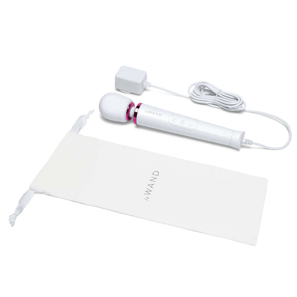 Le Wand Powerful Petite Plug-In Massager - White