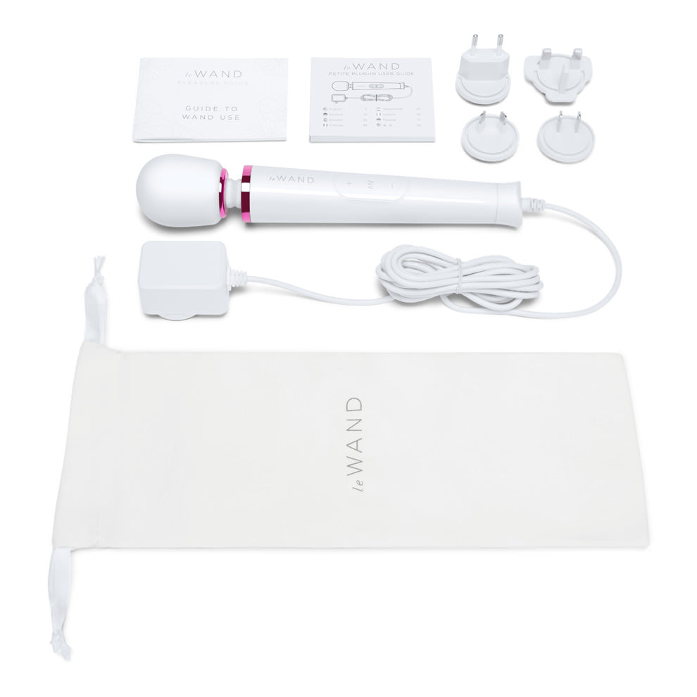 Le Wand Powerful Petite Plug-In Massager - White