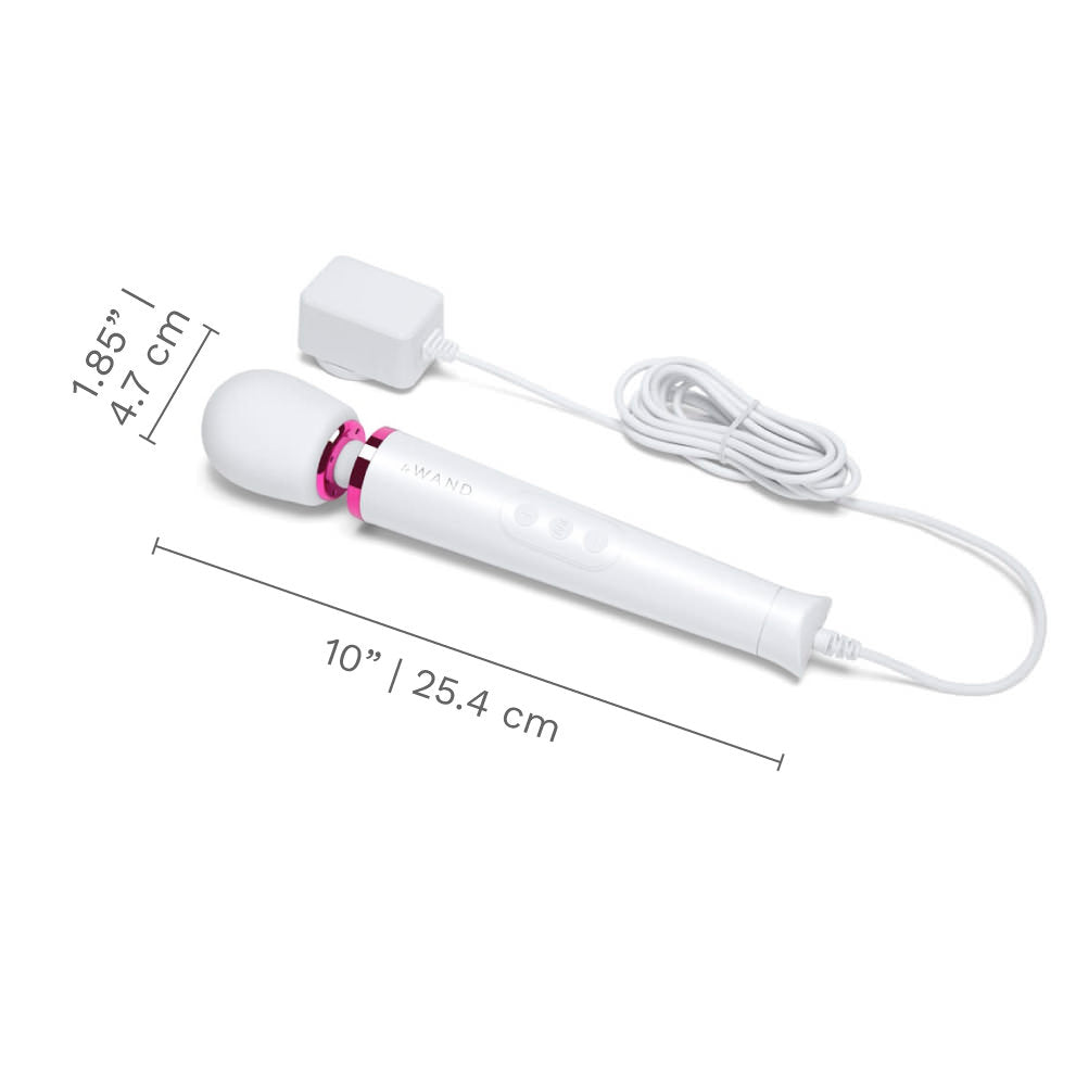 Le Wand Powerful Petite Plug-In Massager - White
