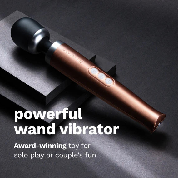 Le Wand Diecast Petite Rechargeable Massager Rose Gold