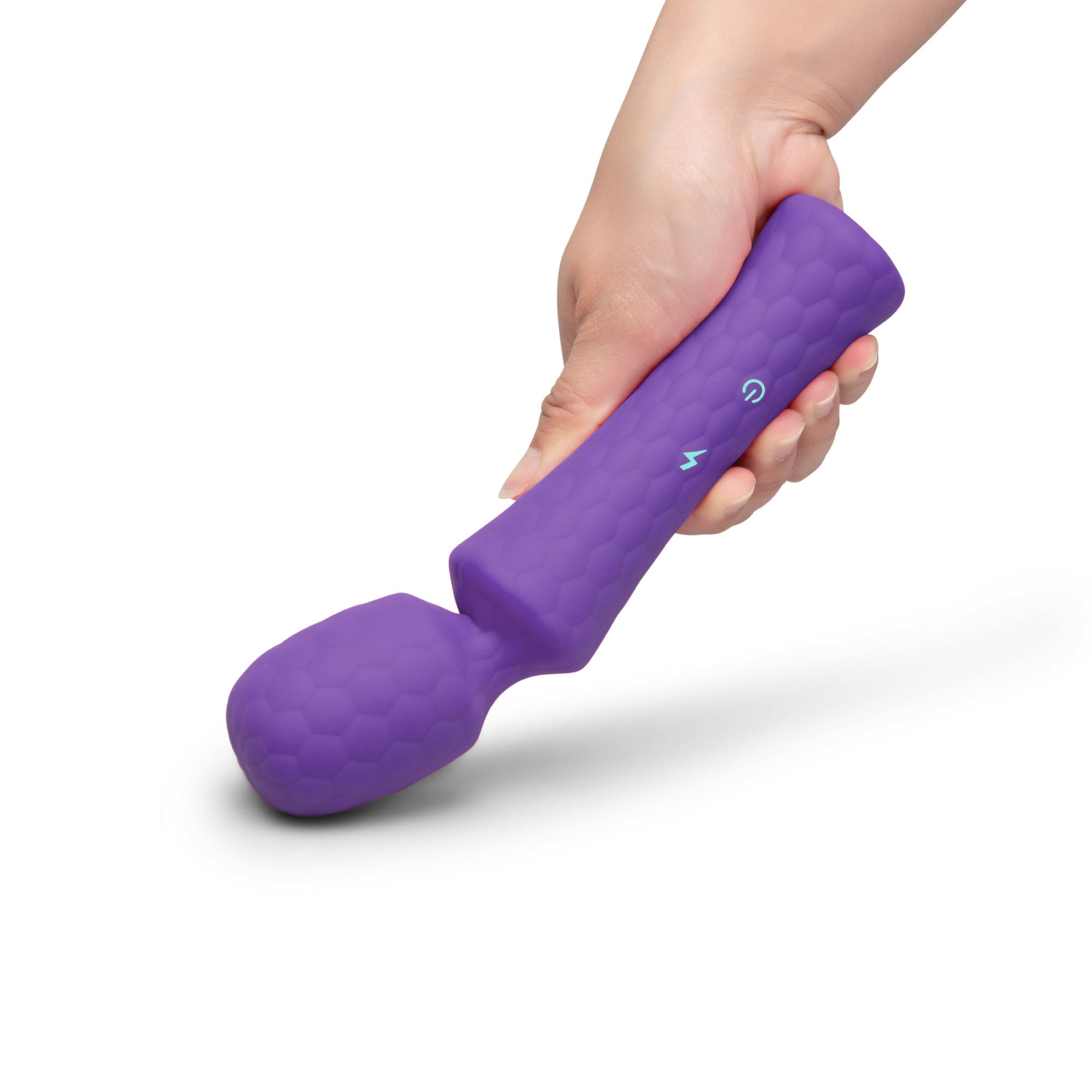 Love Wand - Purple Vibrating Wand Massager with Turbo Boost Mode