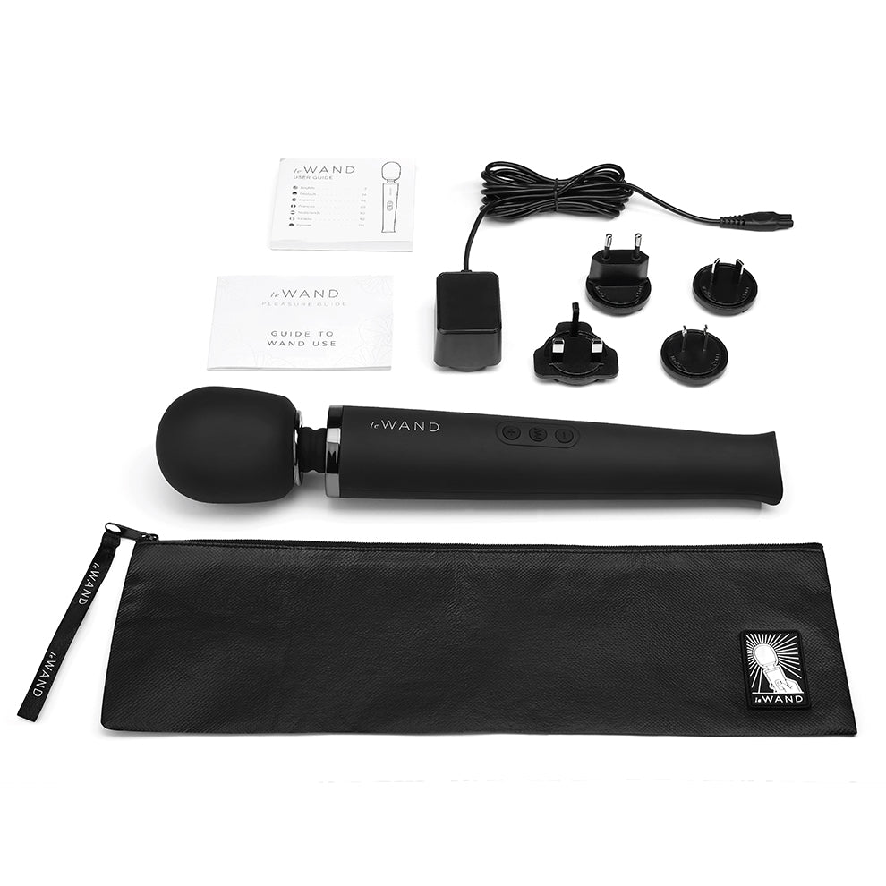 Le Wand Matte Black Rechargeable Massager