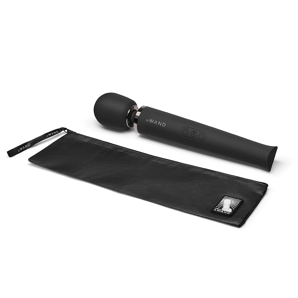 Le Wand Matte Black Rechargeable Massager
