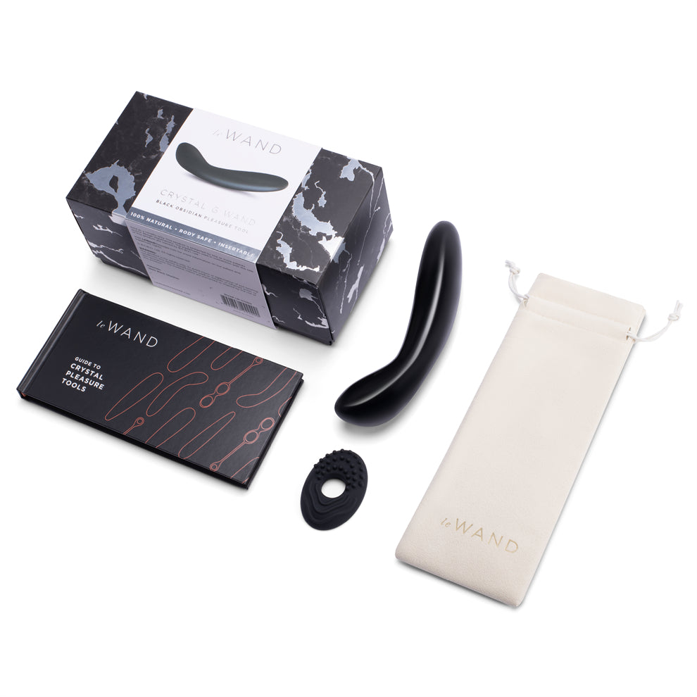 Le Wand Crystal G-Wand Black Obsidian