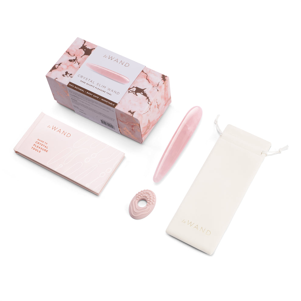 Le Wand Crystal Slim Wand Rose Quartz