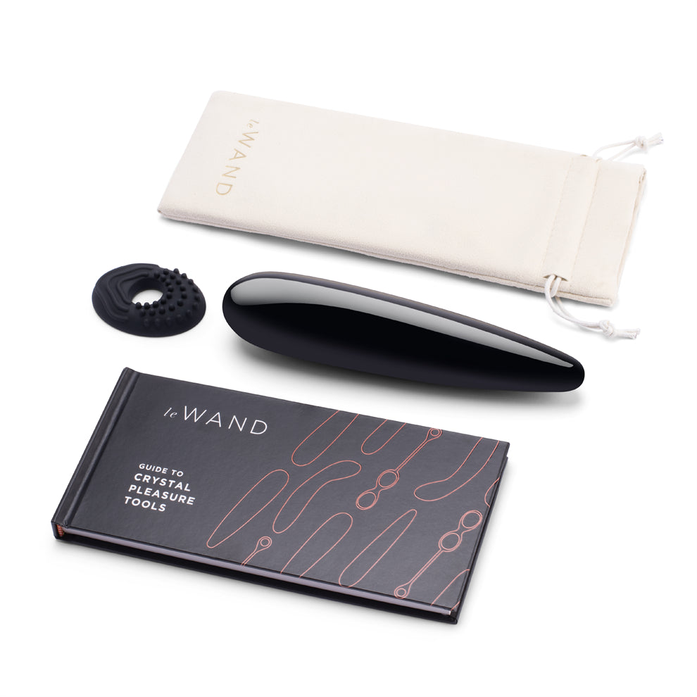 Le Wand Crystal Wand Black Obsidian