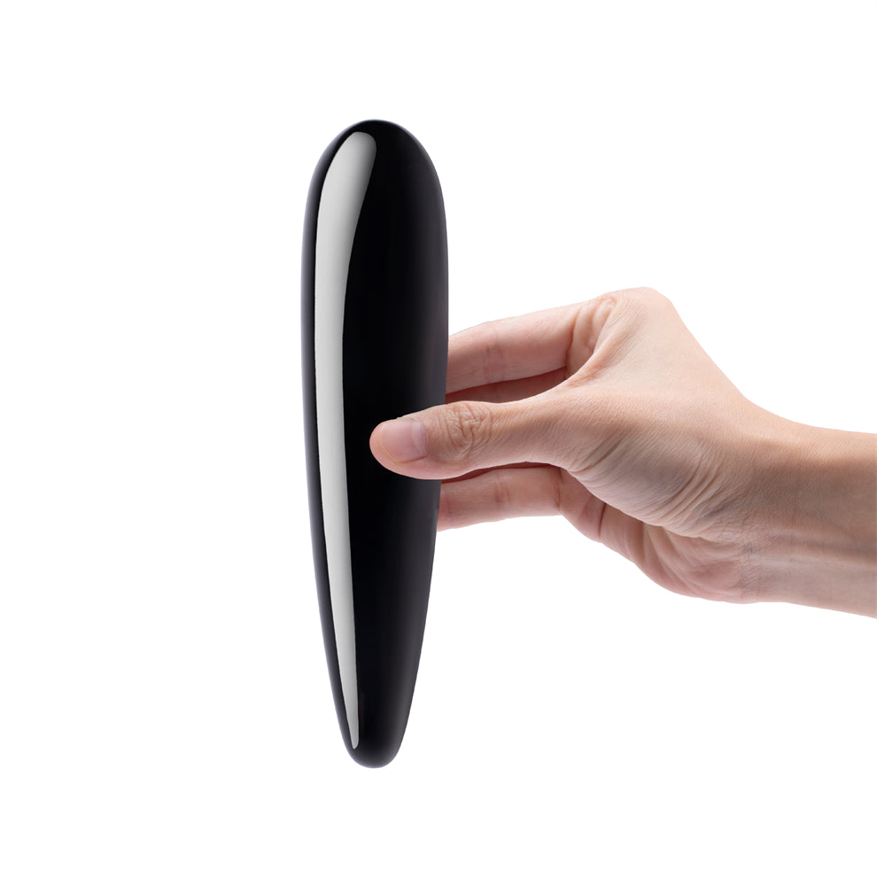 Le Wand Crystal Wand Black Obsidian