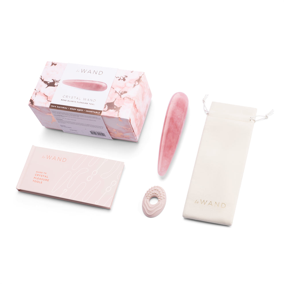 Le Wand Crystal Wand Rose Quartz