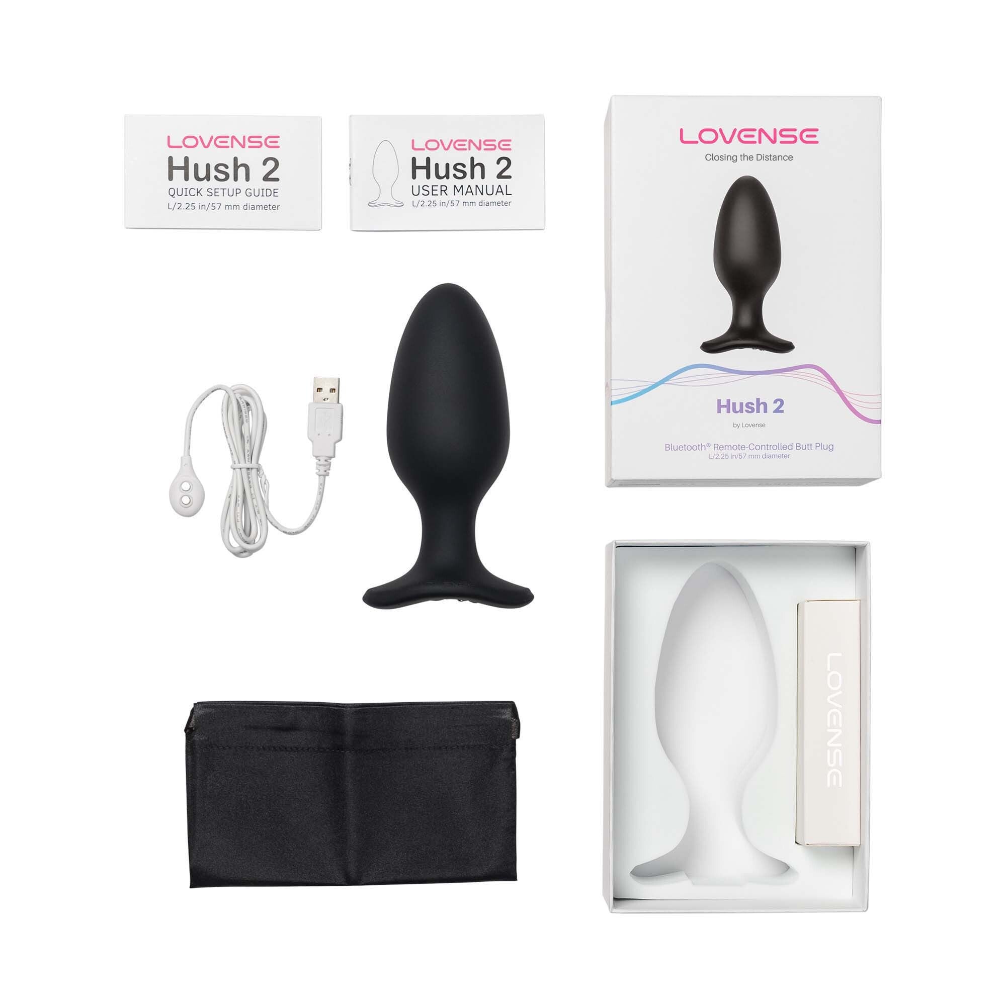 Hush 2.25" Black