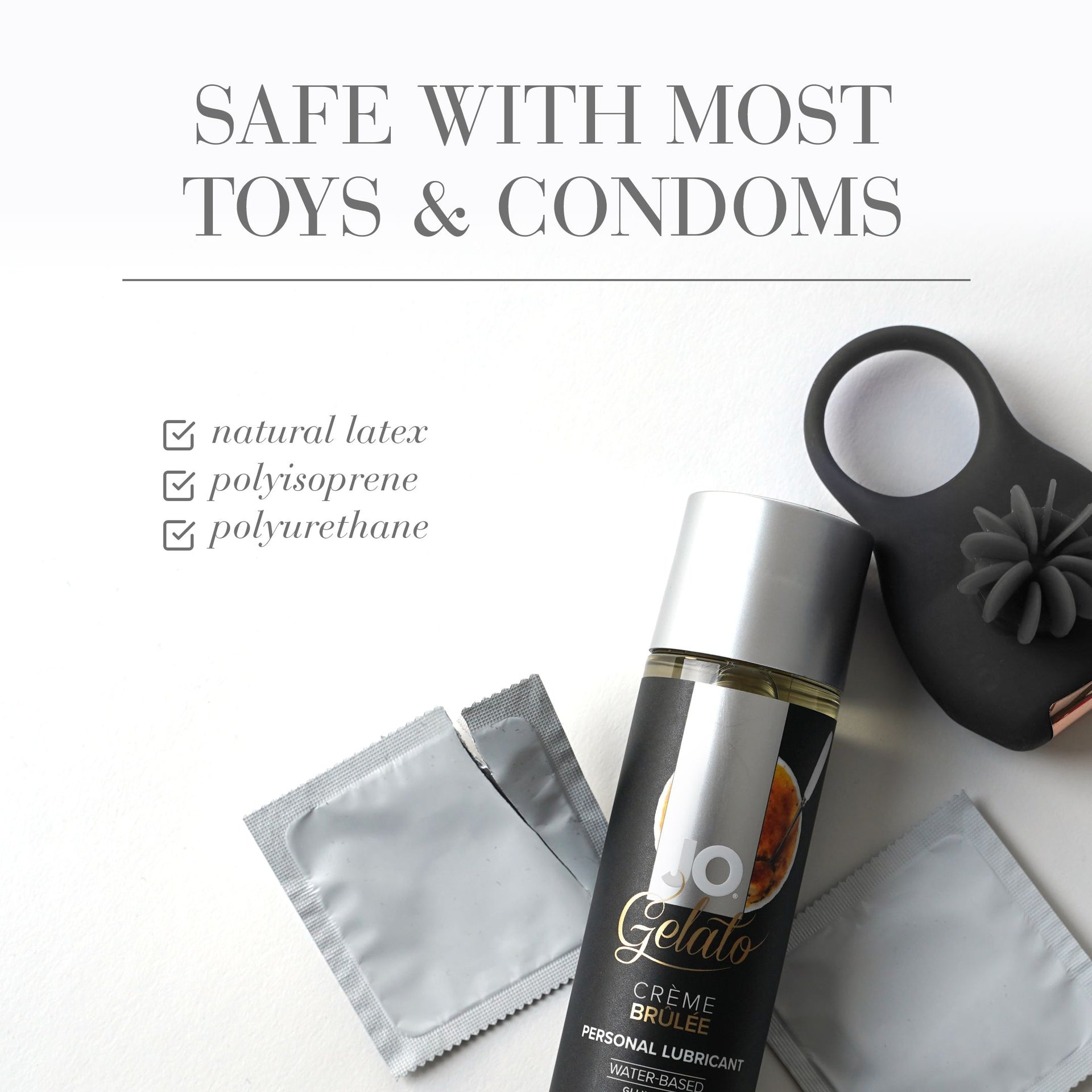 Jo Gelato - Creme Brulee - Lubricant (Water-Based) 1 Floz / 30 Ml