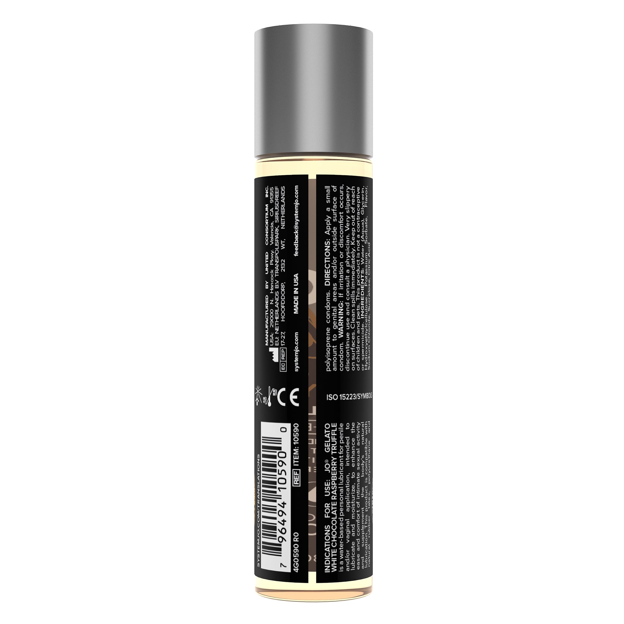 JO Gelato - White Chocolate Raspberry - 1 floz / 30ml