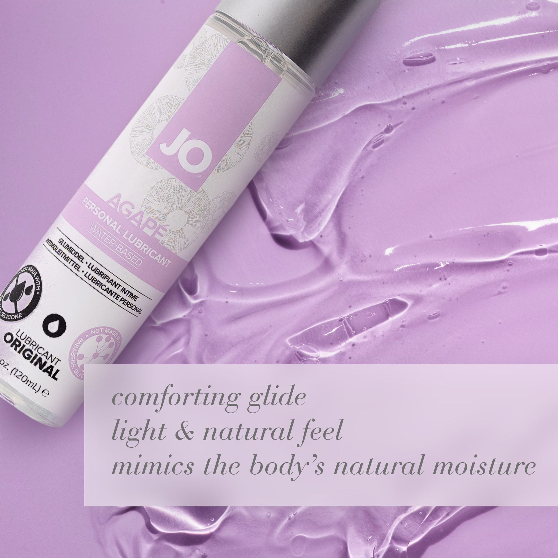 Jo Agape Lubricant Original Water Based 1Oz