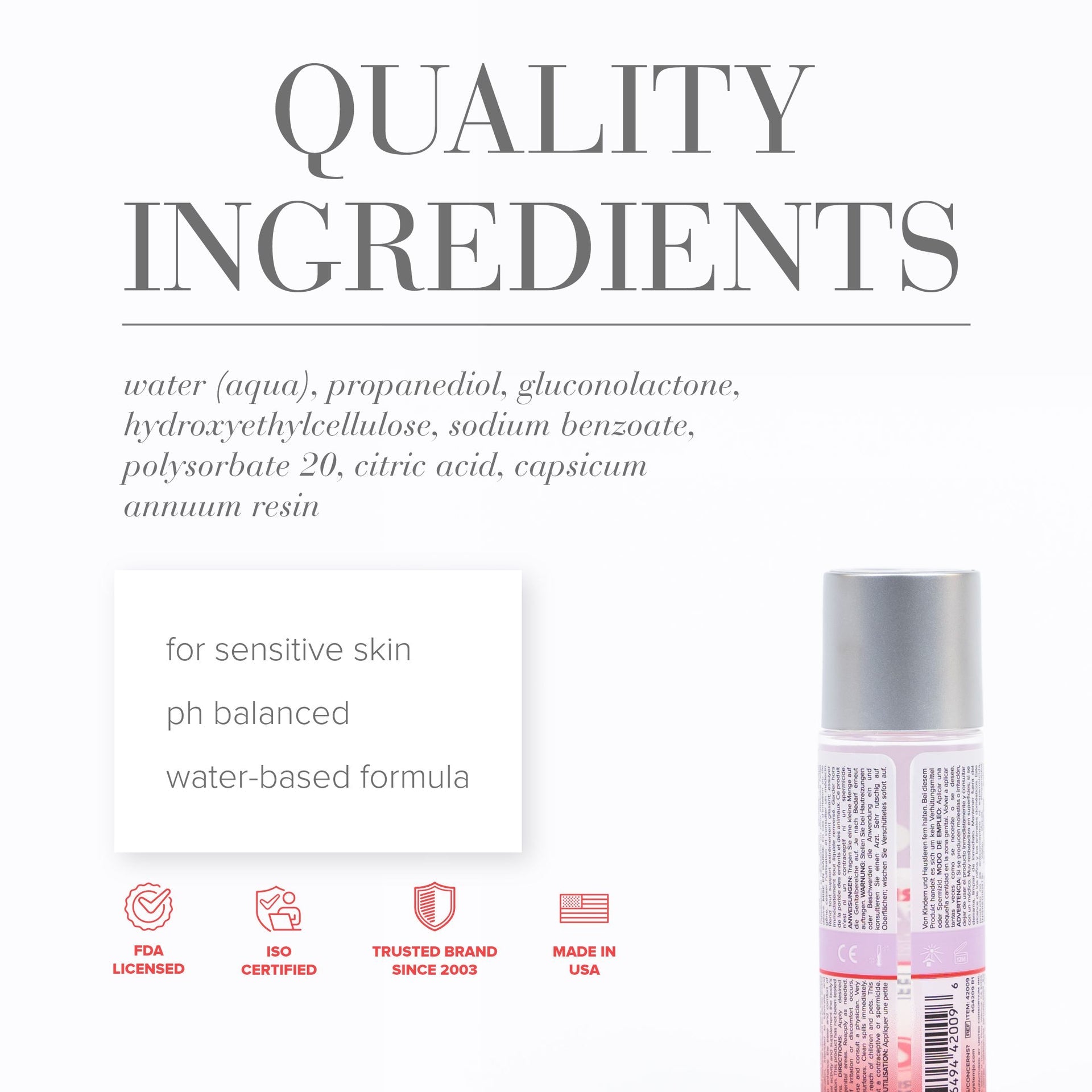Jo Agapé - Warming - Lubricant (Water-Based) 2 Floz / 60 Ml