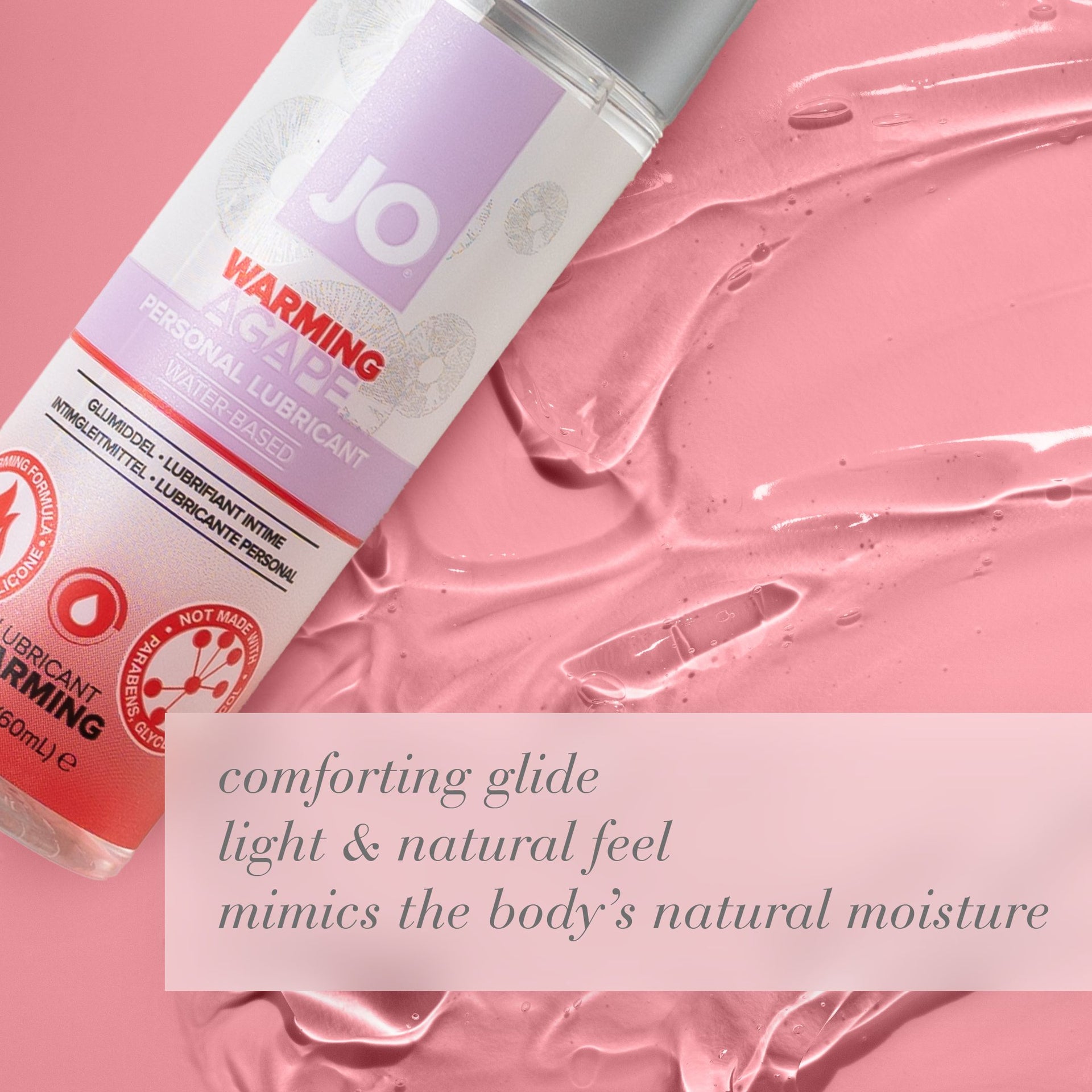 Jo Agapé - Warming - Lubricant (Water-Based) 2 Floz / 60 Ml