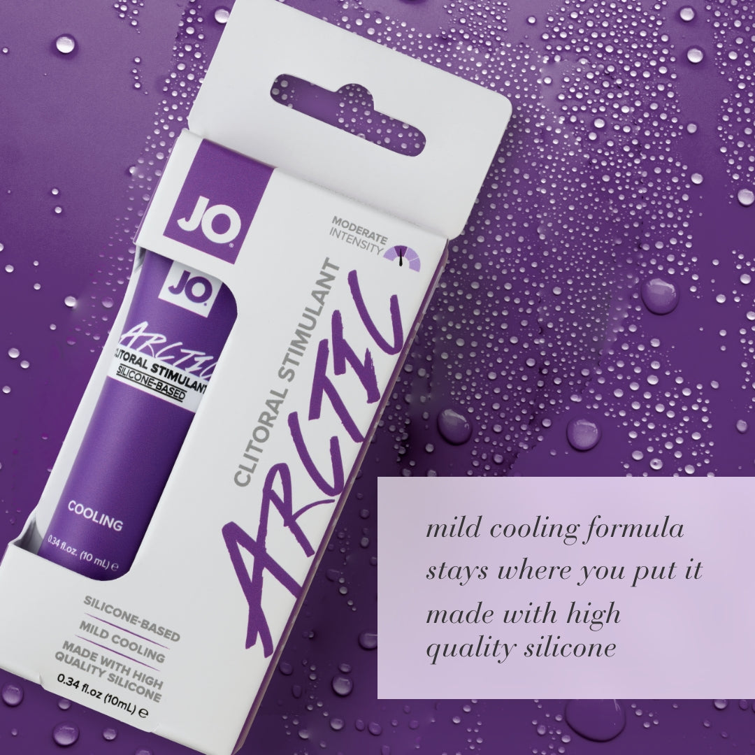 Jo Arctic Clitoral Gel - Cooling - Stimulant (Silicone-Based) 0.34 Floz / 10 Ml