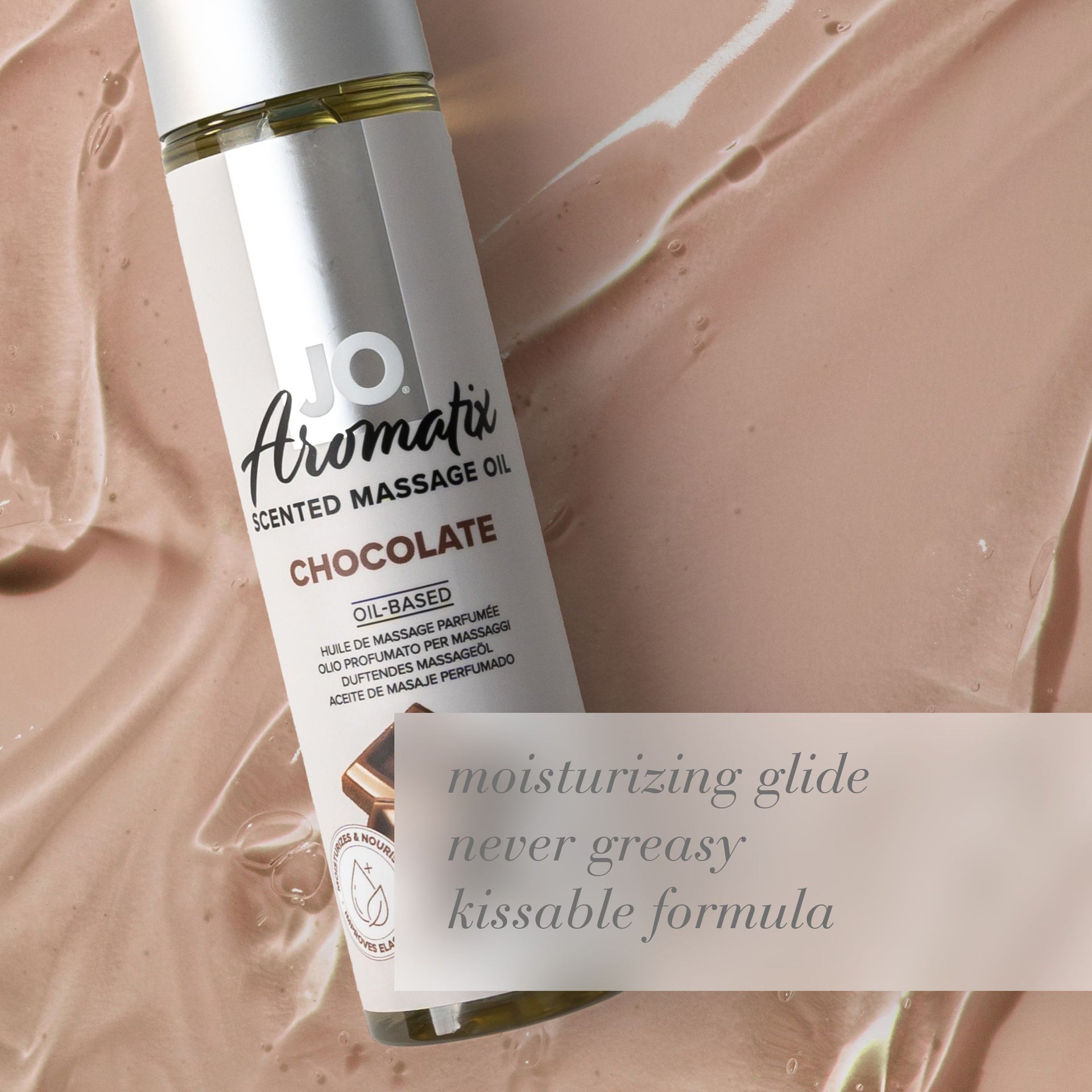 JO Aromatix - Massage Oil - Chocolate - 4 floz / 120 mL