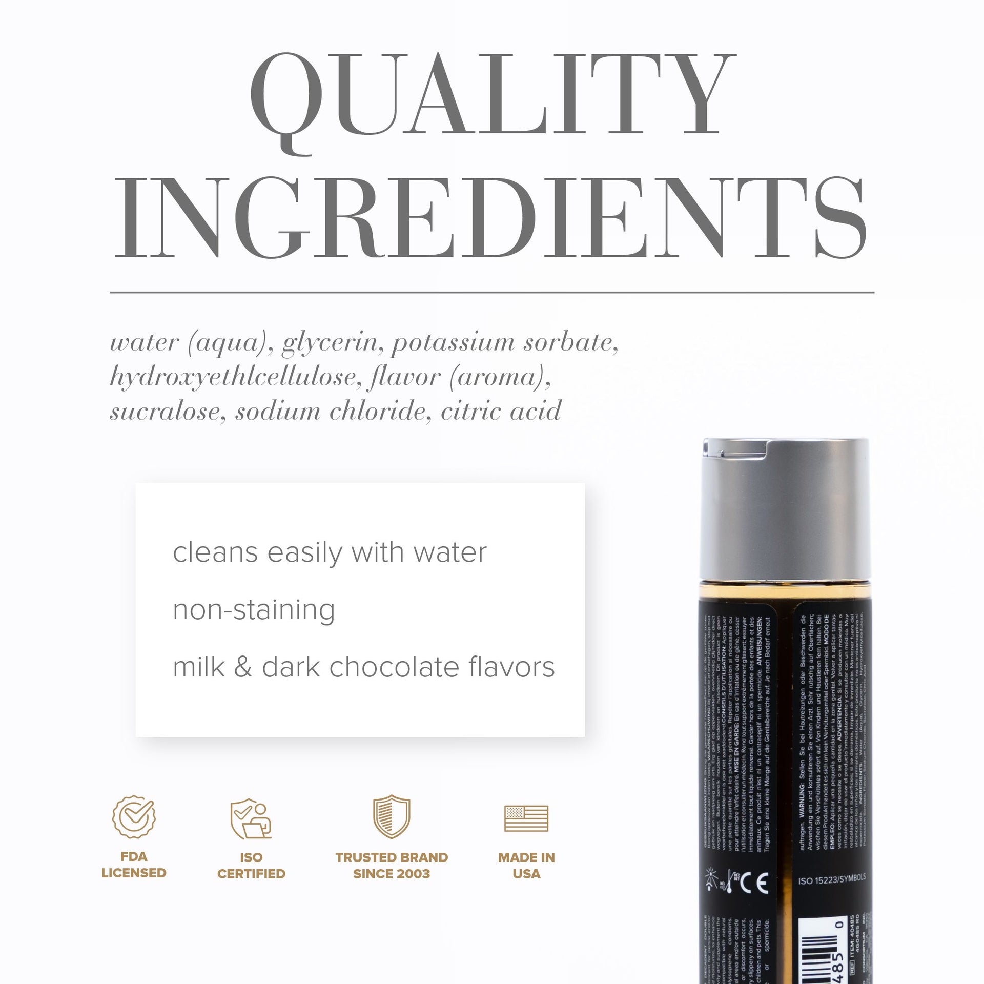 JO Gelato - Double Chocolate 4 floz / 120ml
