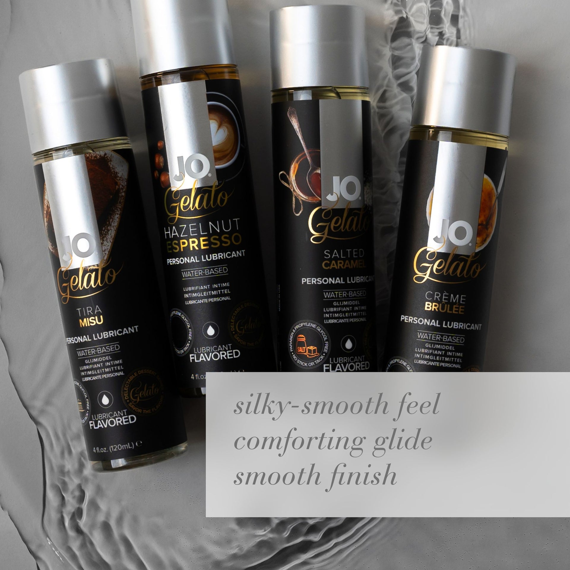 Jo Gelato - Salted Caramel - Lubricant (Water-Based) 1 Floz / 30 Ml