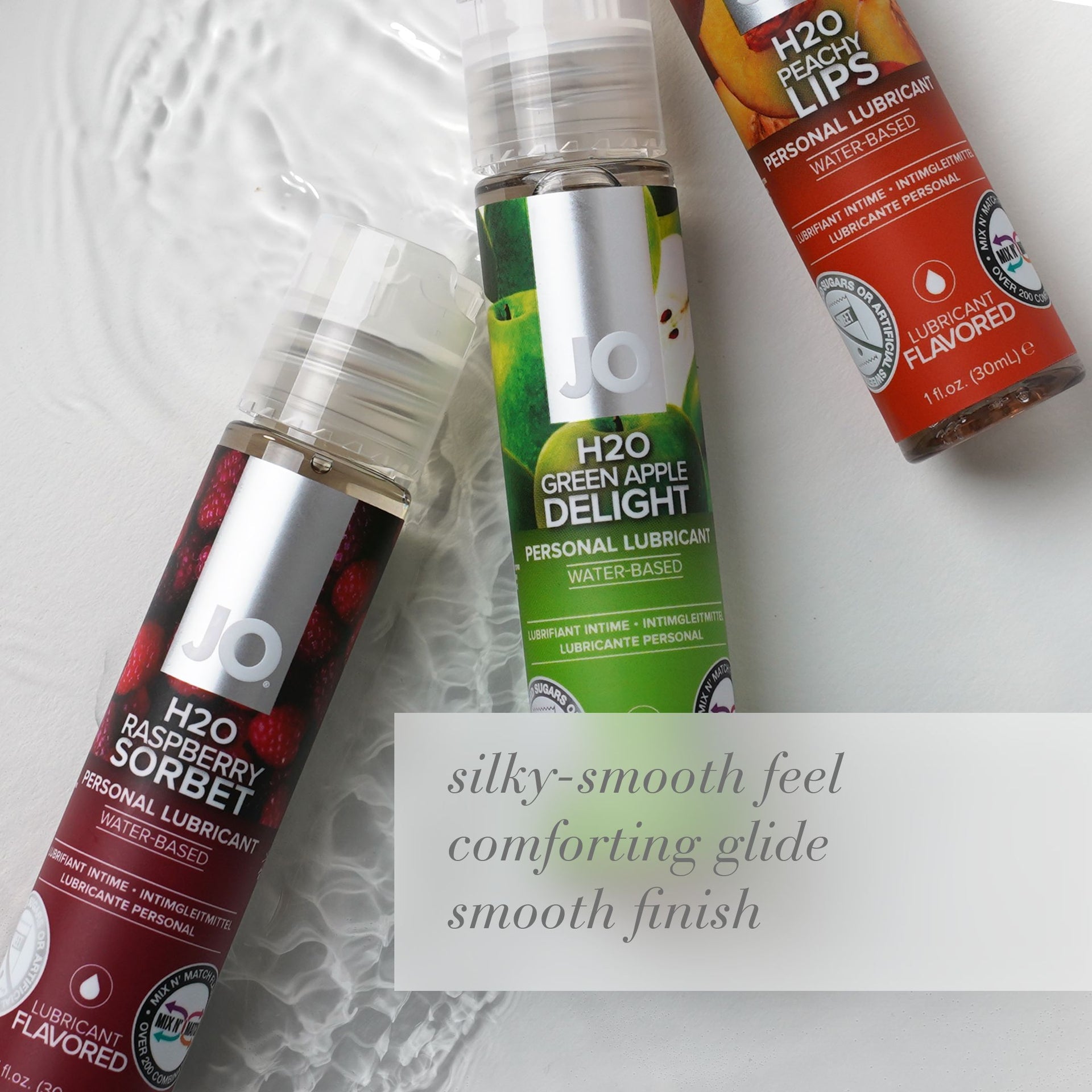 Jo H2O - Raspberry - Lubricant (Water-Based) 1 Floz / 30 Ml