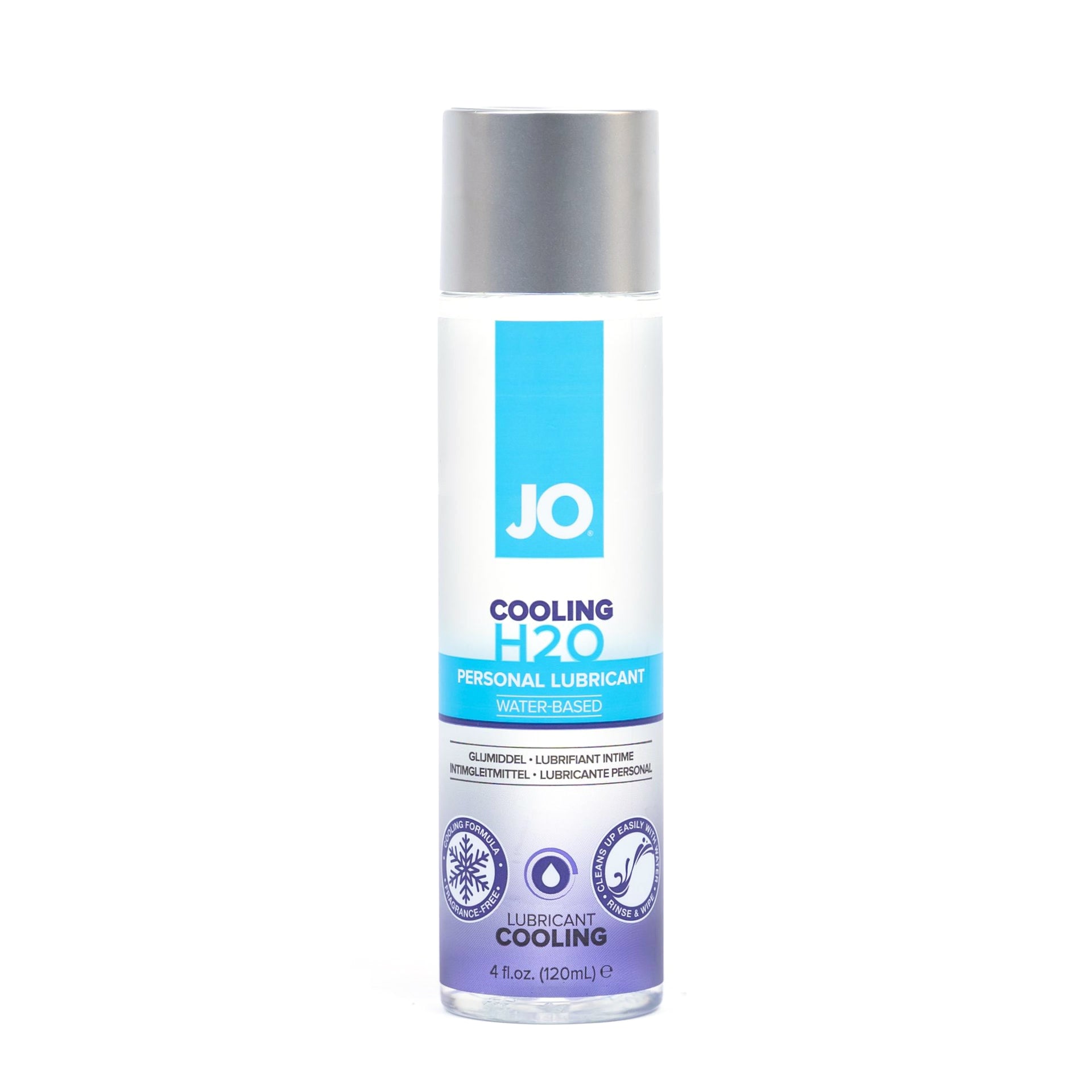 Jo H2O - Cooling - Lubricant (Water-Based) 4 Floz / 120 Ml