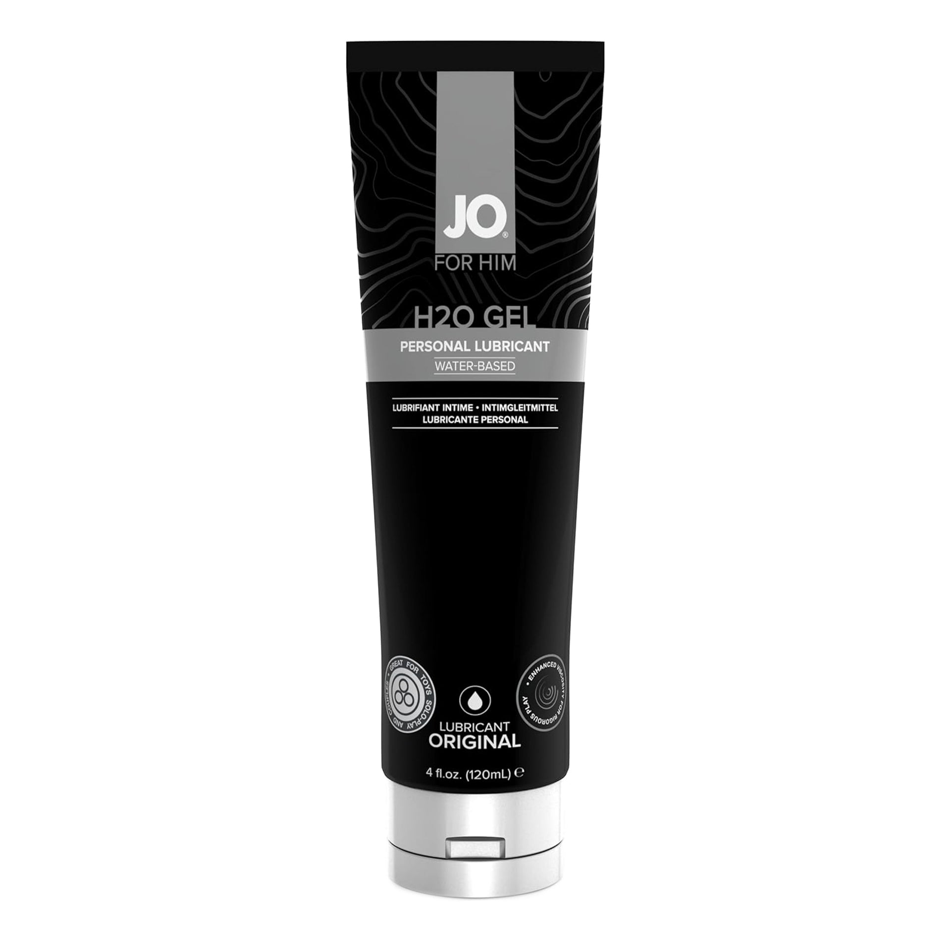 Jo H2O Gel - Original - Lubricant (Water-Based) 4 Floz / 120 Ml