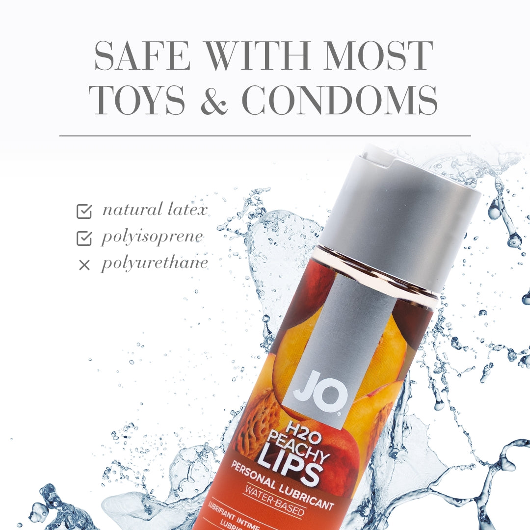 Jo H2O - Peach - Lubricant (Water-Based) 4 Floz / 120 Ml