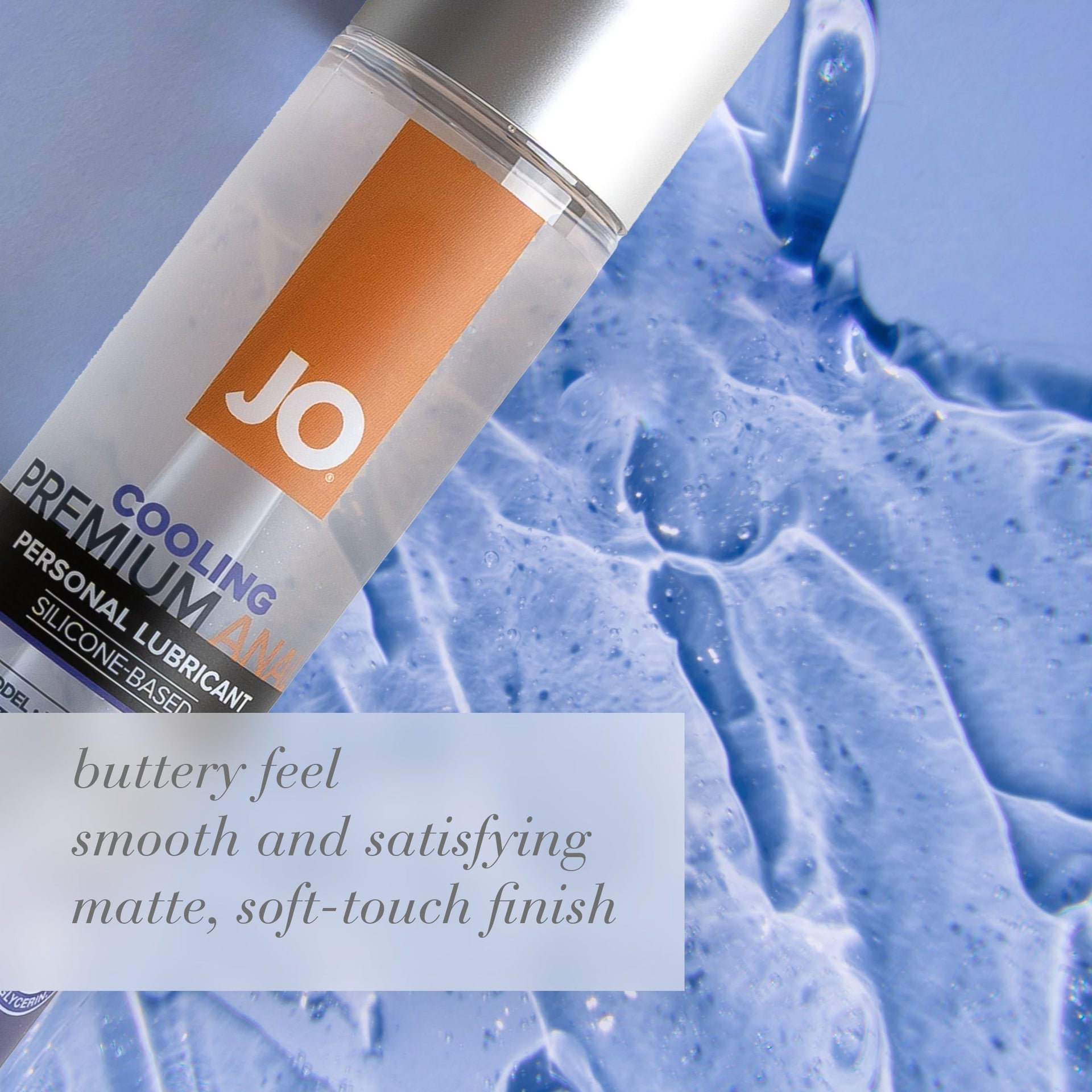 Jo Premium Anal - Cooling - Lubricant (Silicone-Based) 2 Floz / 60 Ml