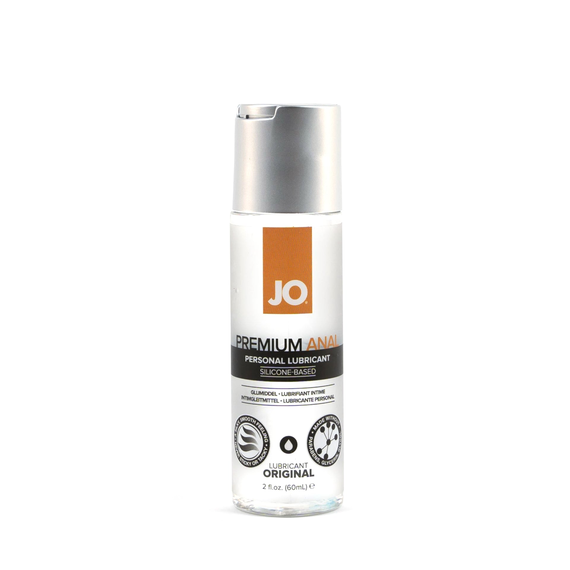 Jo Premium Anal - Original - Lubricant (Silicone-Based) 2 Floz / 60 Ml