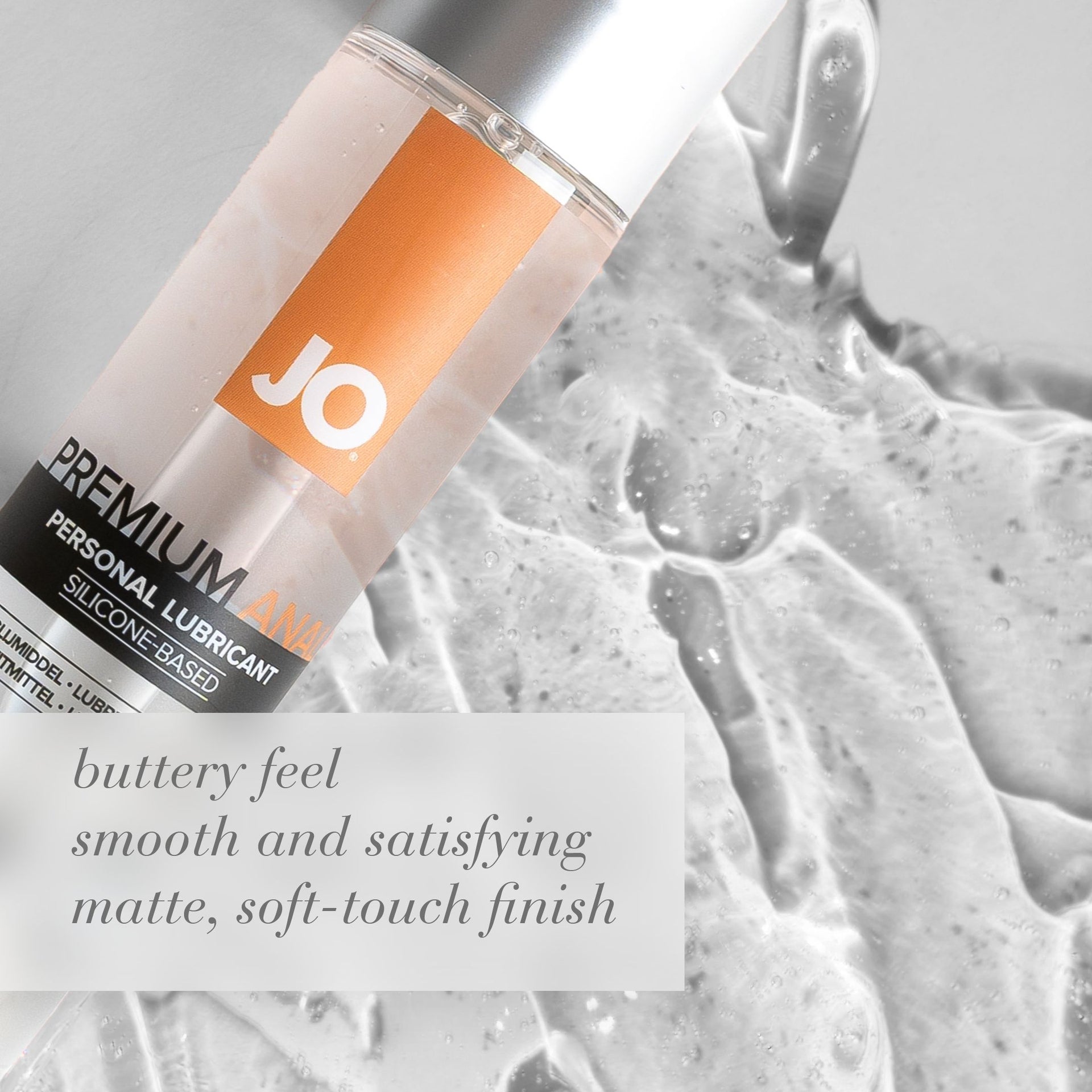 Jo Premium Anal - Original - Lubricant (Silicone-Based) 2 Floz / 60 Ml