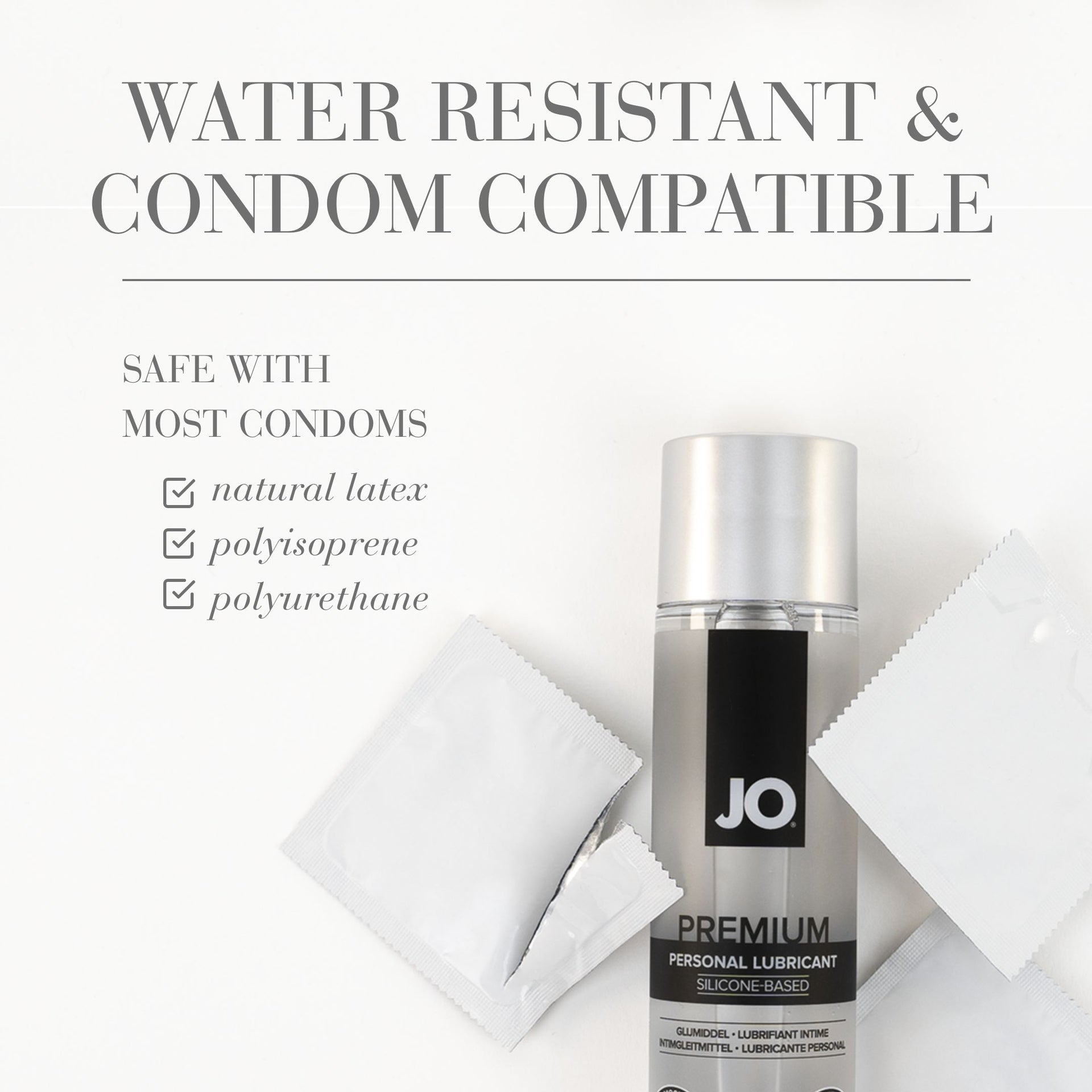 Jo Premium - Original - Lubricant (Silicone-Based) 1 Floz / 30 Ml