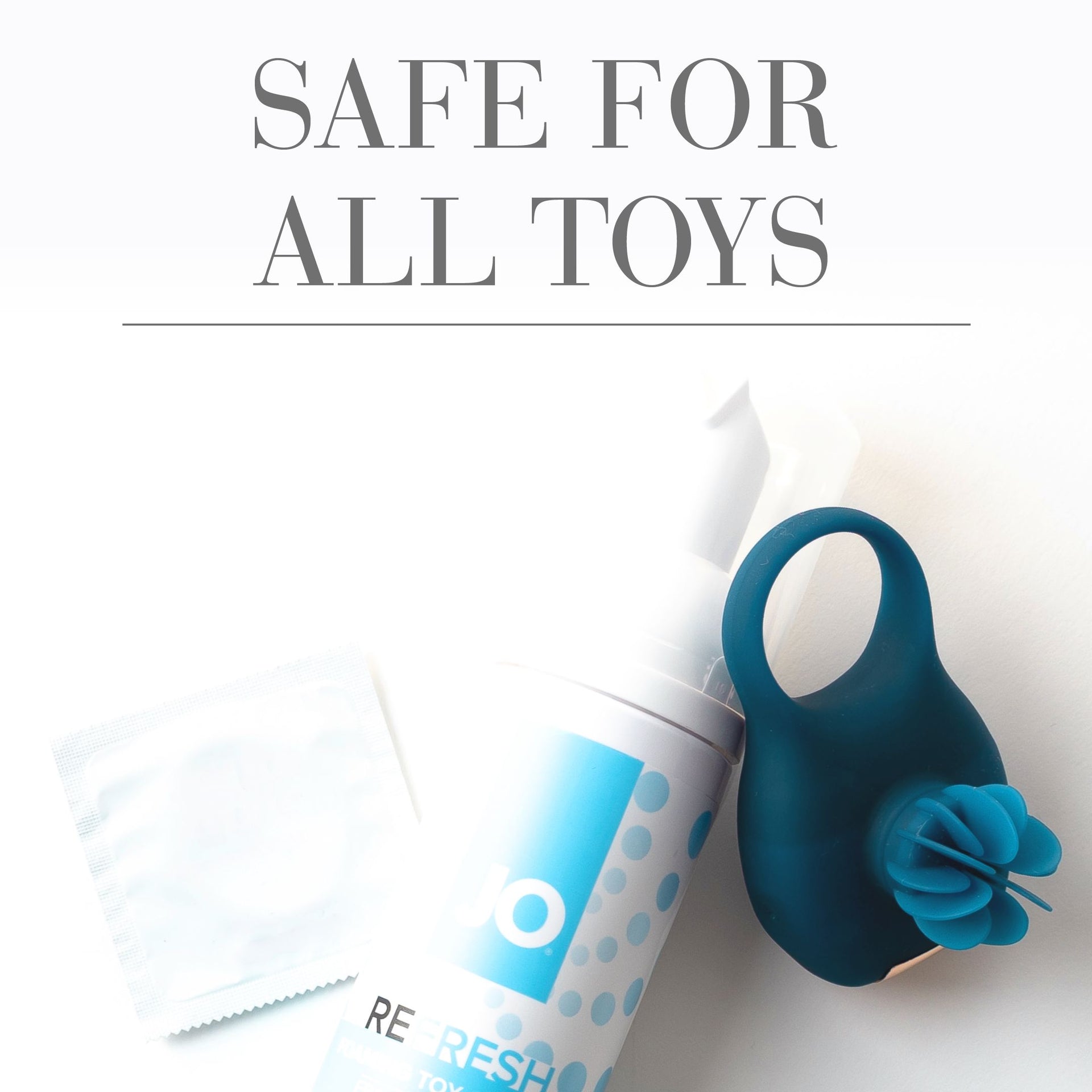 Jo Refresh Foaming Toy Cleaner (Fragrance Free) 7 Floz / 207 Ml