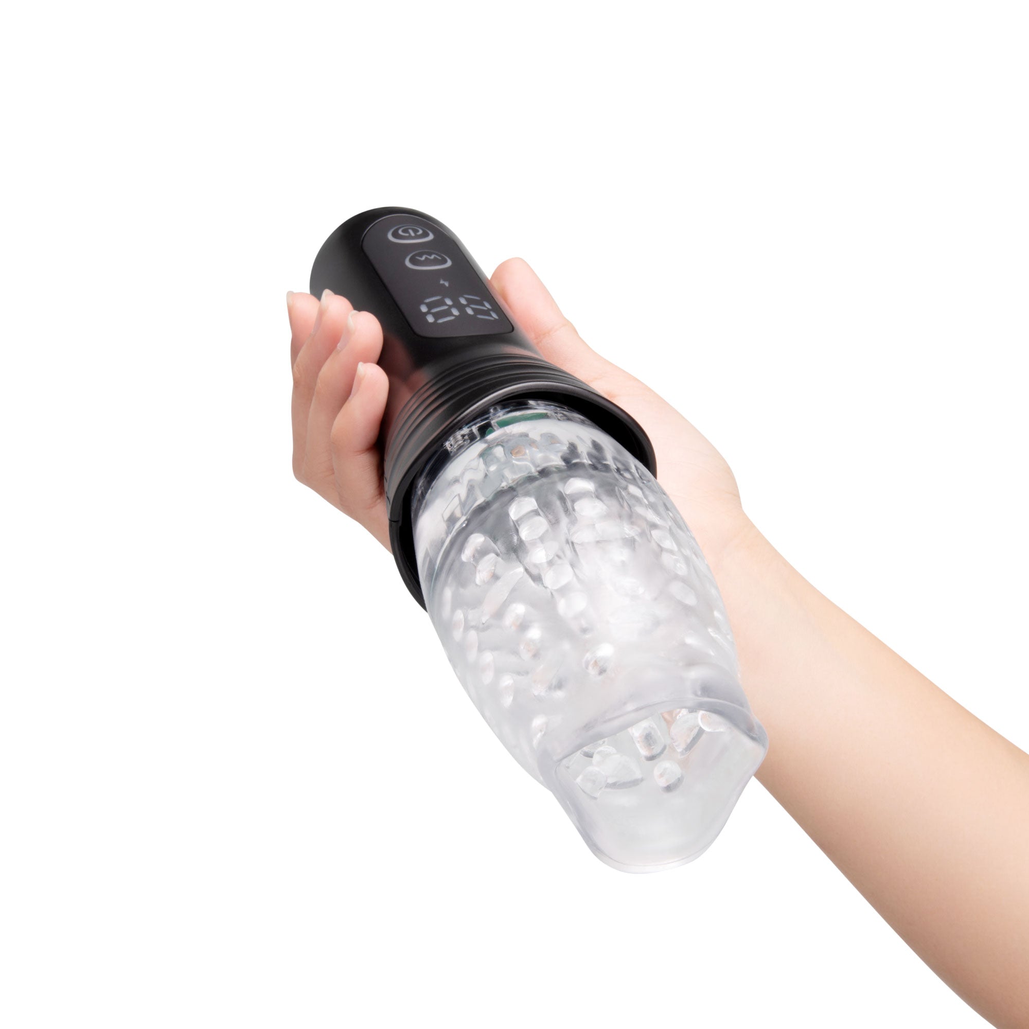 The Original Gluk Gluk - Rotating, Vibrating & Thrusting Masturbator