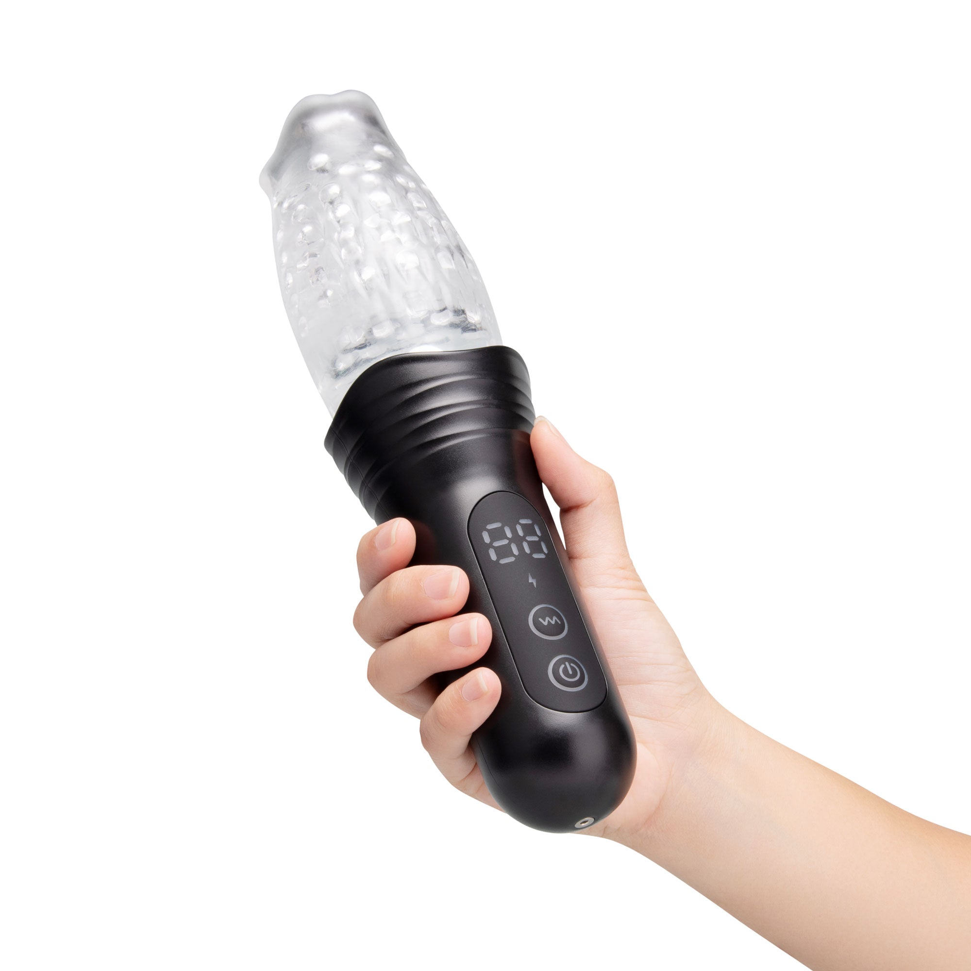 The Original Gluk Gluk - Rotating, Vibrating & Thrusting Masturbator