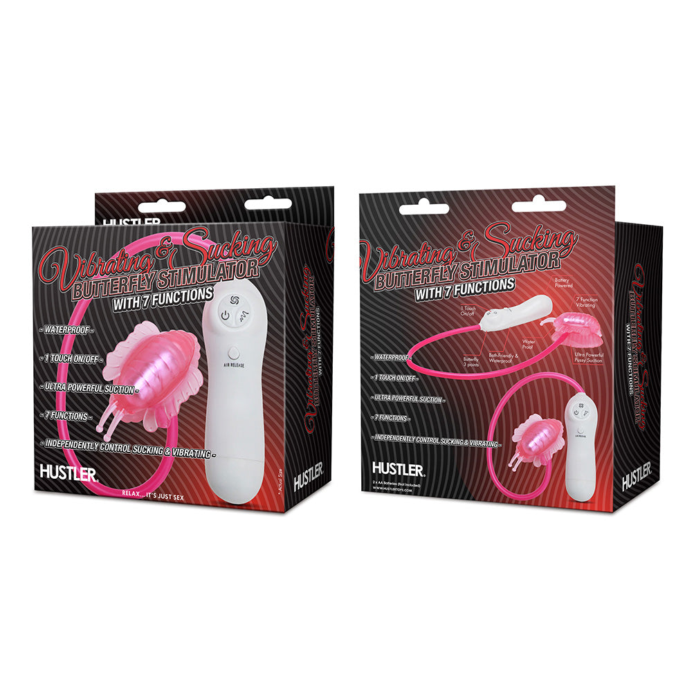 Vibrating & Sucking Butterfly Stimulator With 7 Functions
